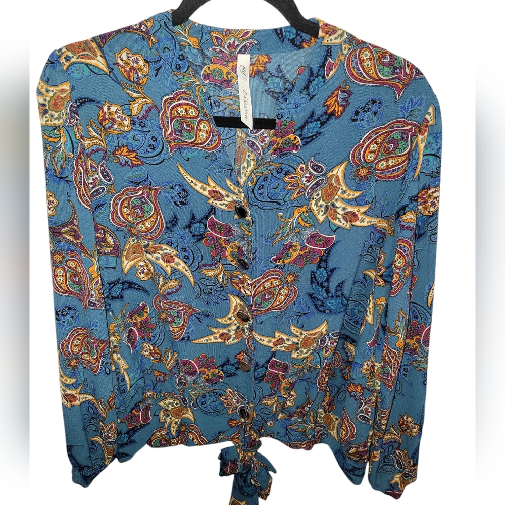 NY Collection Shirt Size M